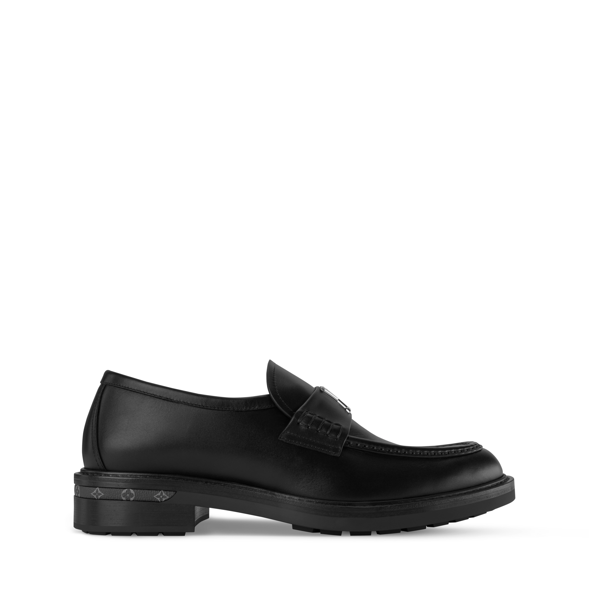 LOUIS VUITTON ルイ・ヴィトン　ローファー　靴　黒 ホッケンハイム・ライン ローファー ノワール ヴィトン ホッケンハイム